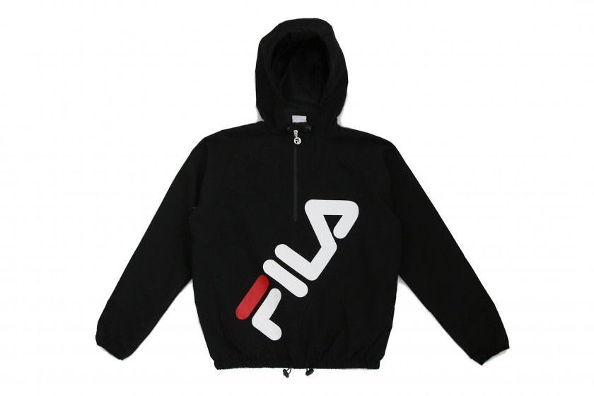 black fila windbreaker