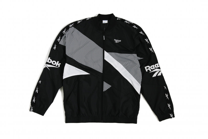 reebok black and white jacket