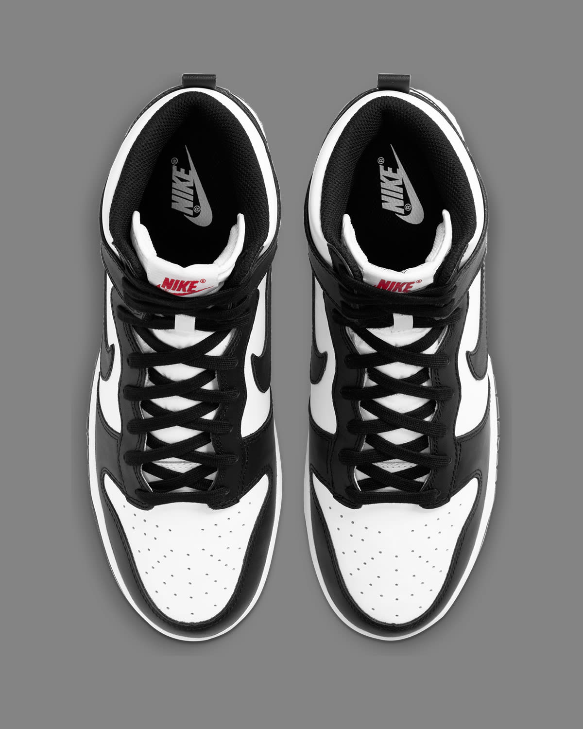 nike jordan dunk high black and white