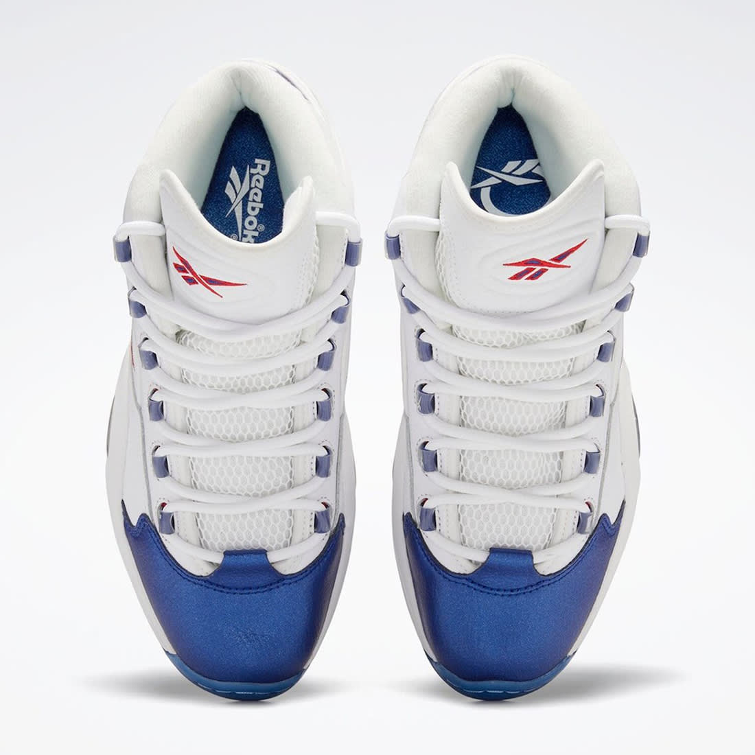 reebok question blue toe