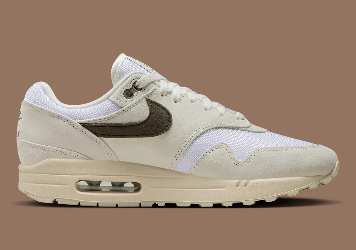 air max 1 perforated grey