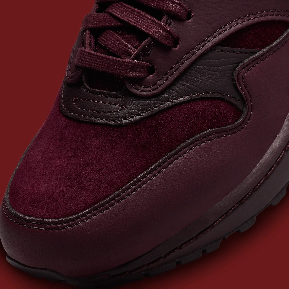 air max 1 burgundy
