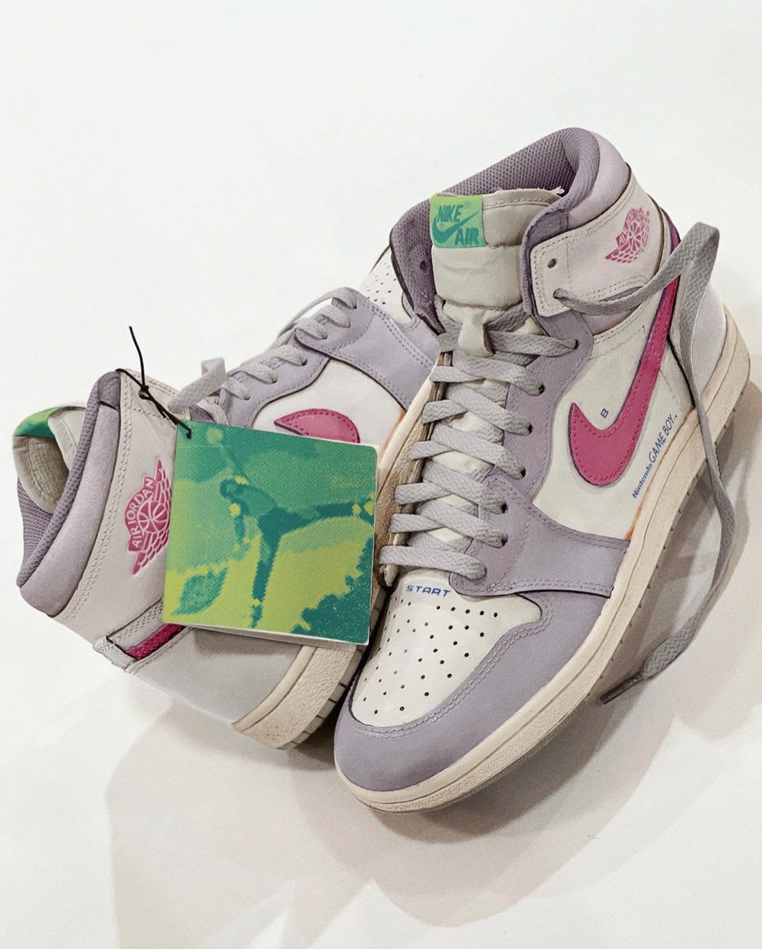 Game Boy Inspired Jordan 1 Concept by Andrew Chiou