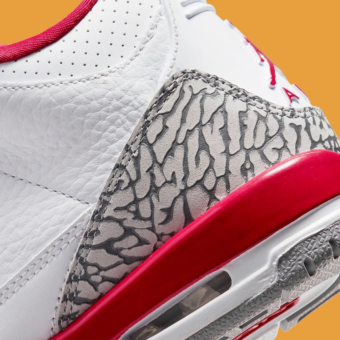 Air Jordan 3 Retro Grade School - 'Cardinal Red' | Shelflife