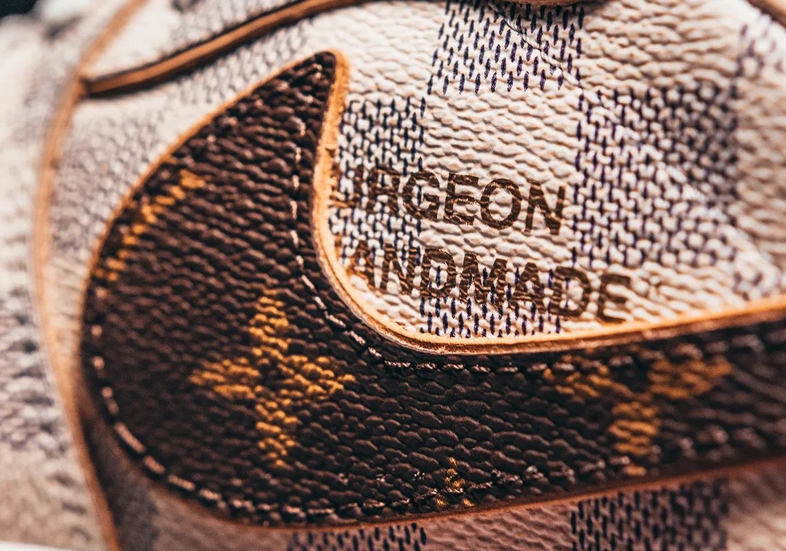 The Shoe Surgeon Celebrates Virgil's Legacy with Custom LV Air Jordan 1s