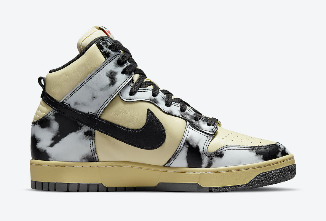 dunk high 1985 black acid wash stockx