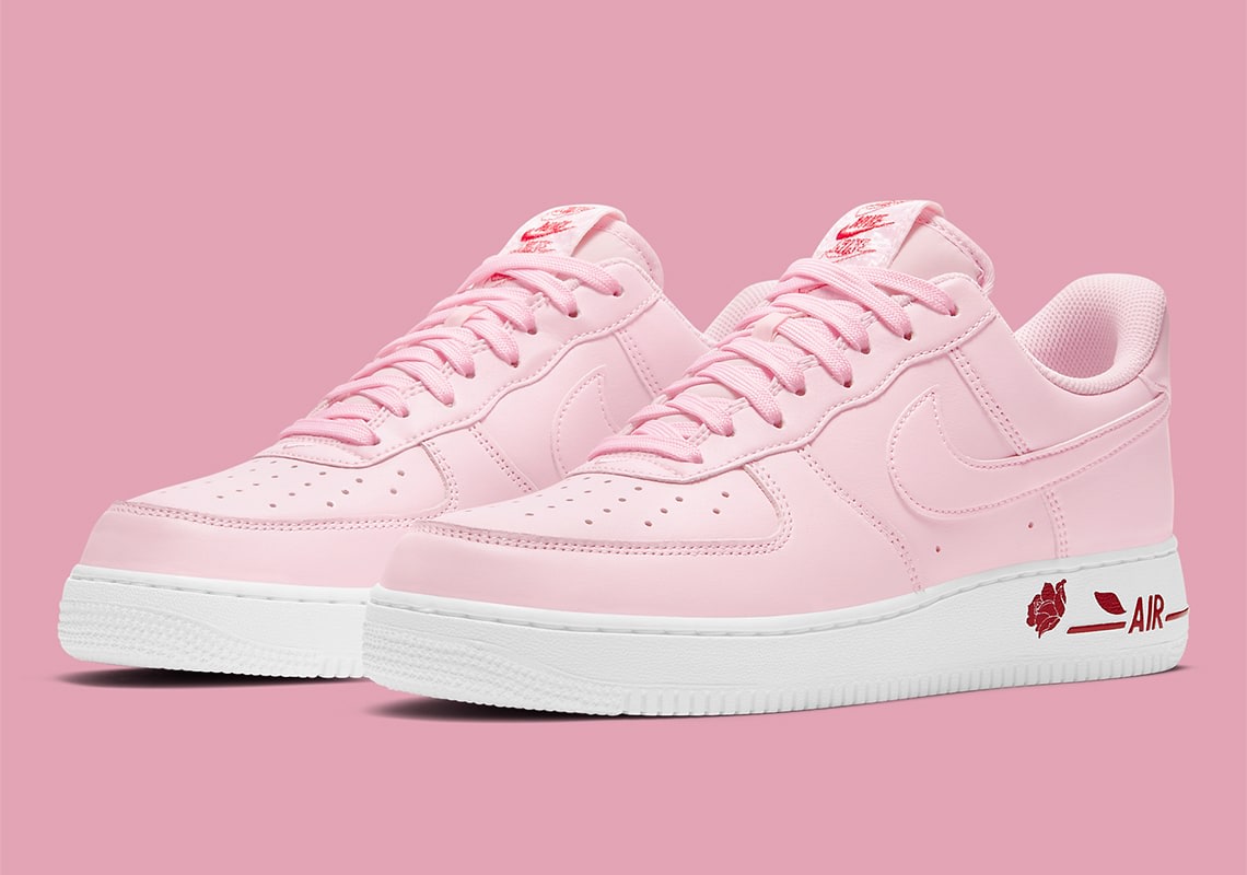 air force ones with roses
