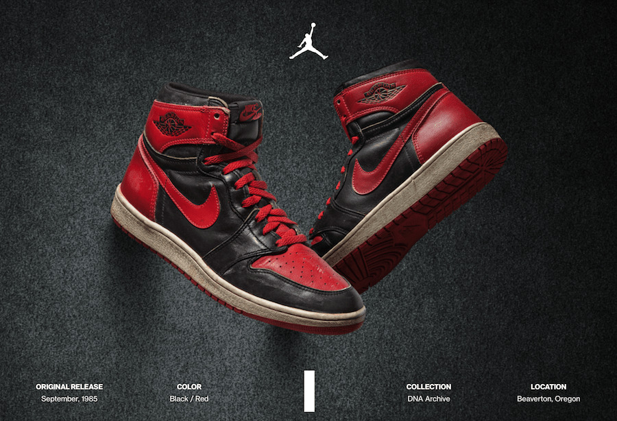 history of the jordan 1