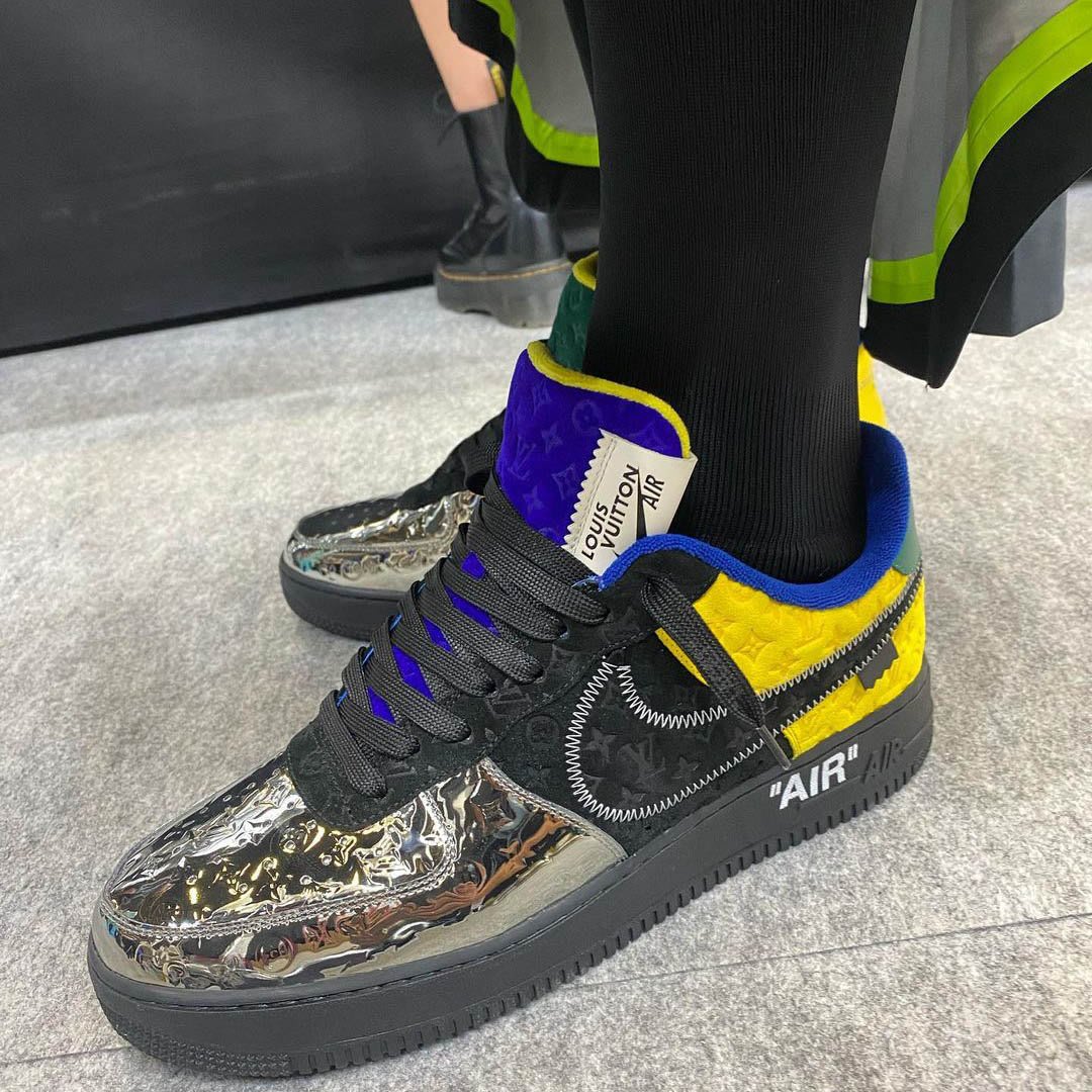 Where to buy the Louis Vuitton x Nike Air Force 1 range by