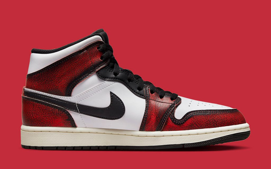 Air Jordan 1 Mid - 'Wear-Away Chicago' | Shelflife