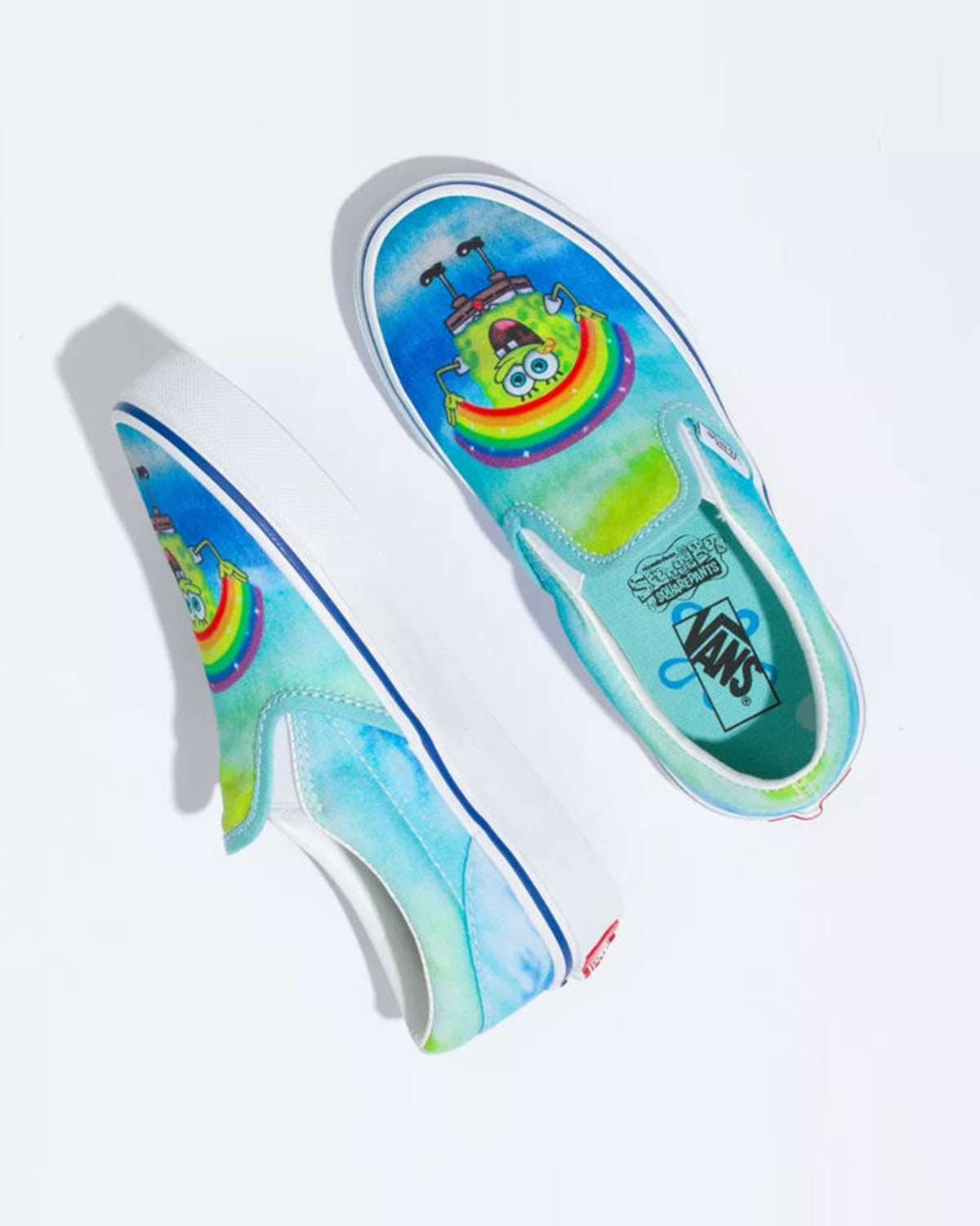 Vans shoes spongebob clearance