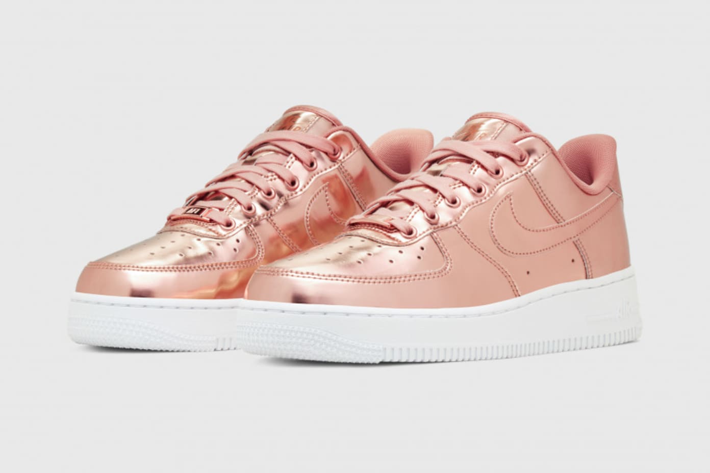 Nike Air Force 1 Low SP “Liquid Metal””“ Rose Gold