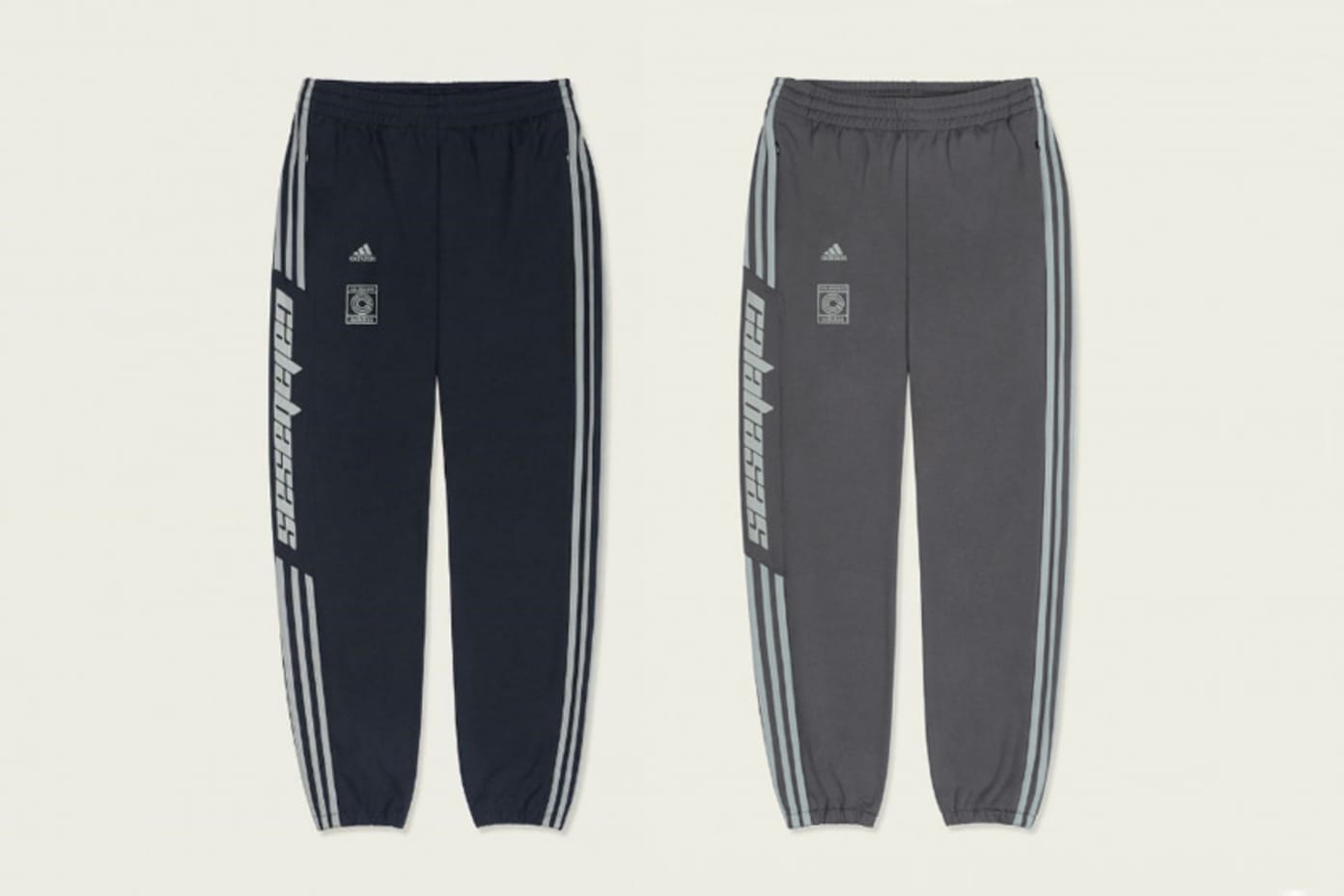 adidas x YEEZY Calabasas Trackpants in Ink and Luna