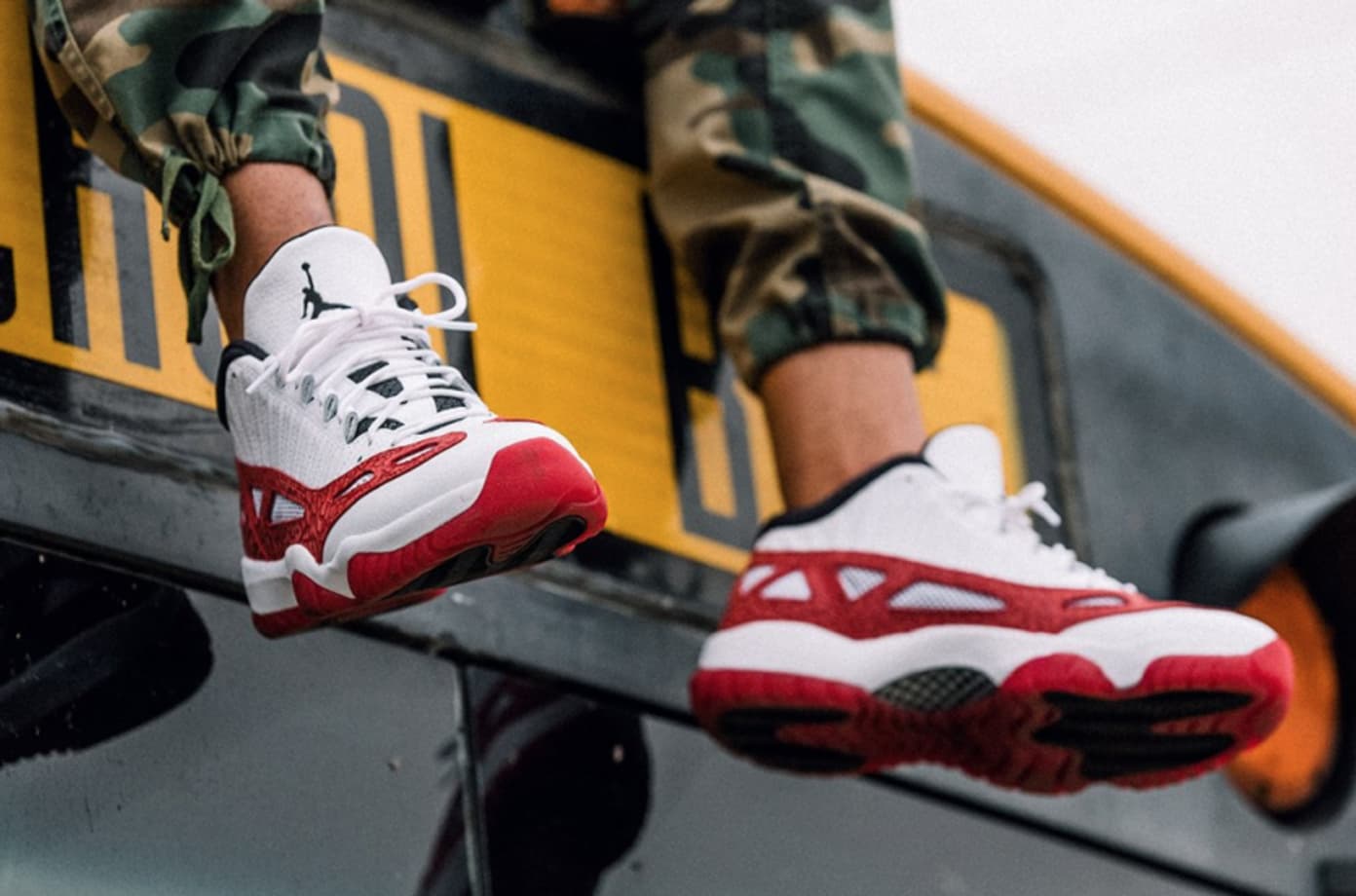 Nike Air Jordan 11 Low IE Fire Red