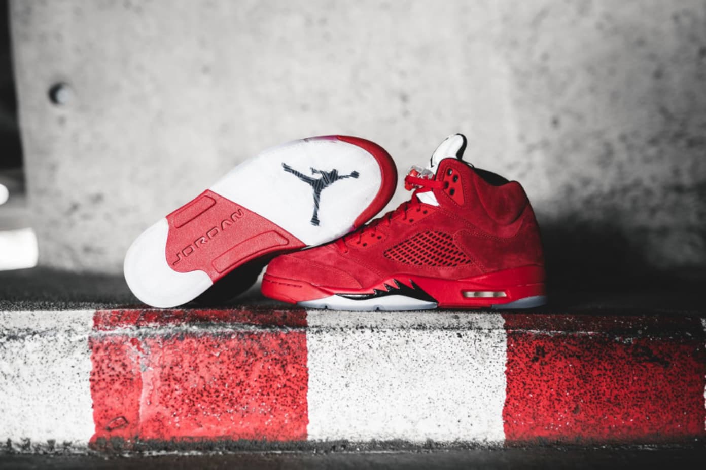 Nike Air Jordan 5 Retro “Red Suede”