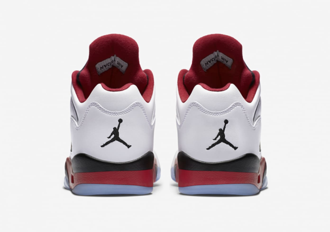 Jordan 5 low fire red store