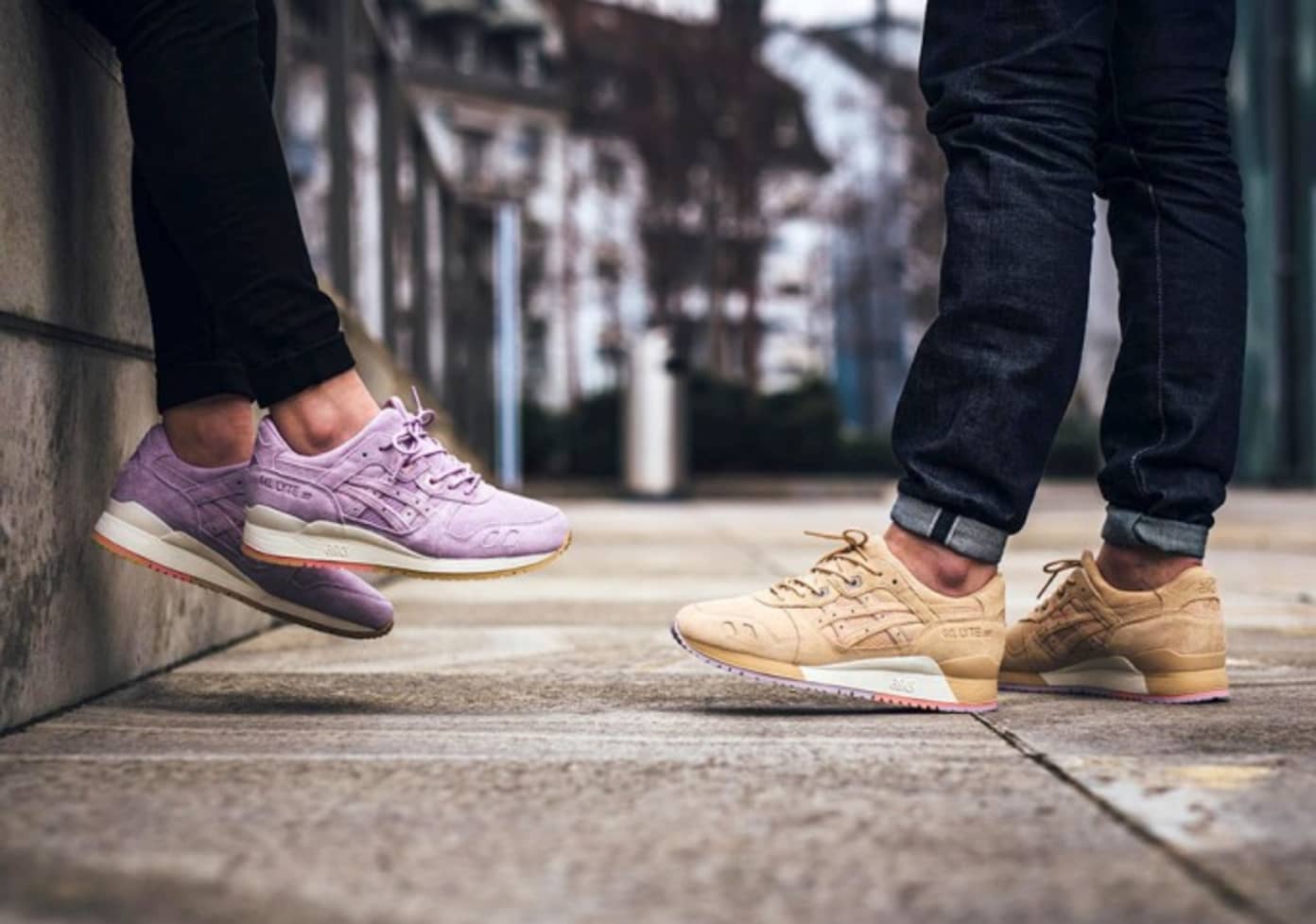 CLOT x ASICS Gel Lyte III "Lavender and Sand"