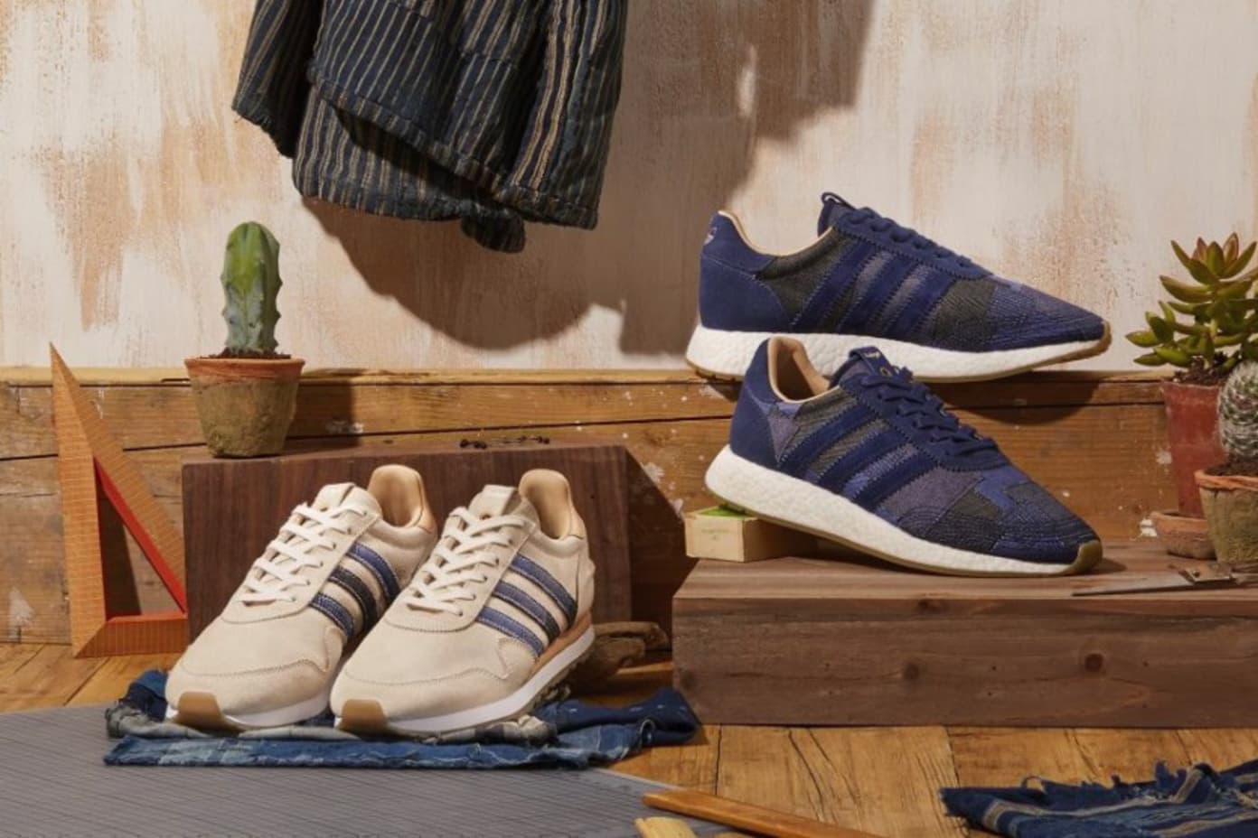 adidas Consortium x END. x Bodega "Boro Denim"