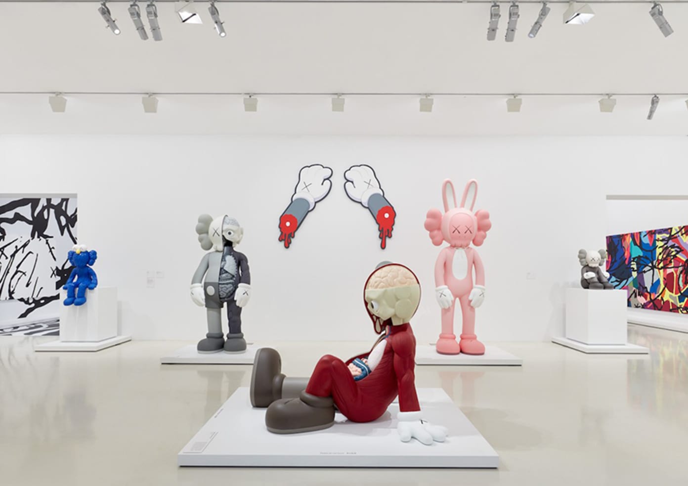 A Look Inside the Latest KAWS Exhibition