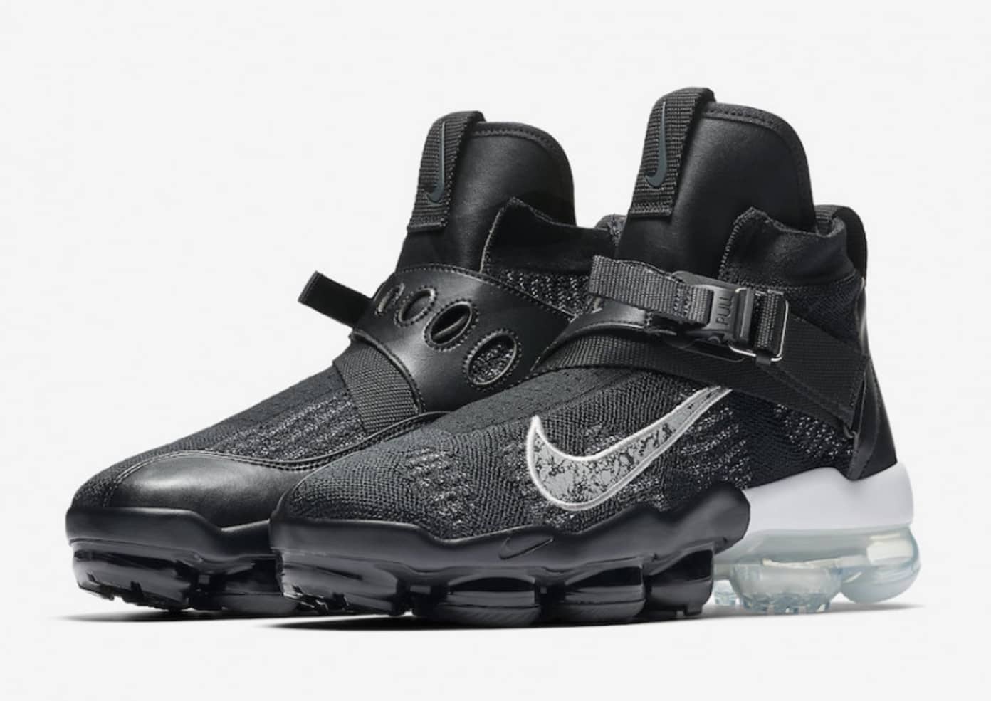 Nike Air VaporMax Premier Flyknit Black/Metallic Silver