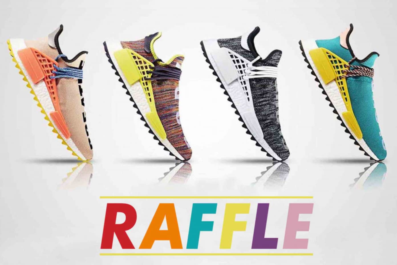 Pharrell Williams x adidas NMD Hu Trail | Raffle Release