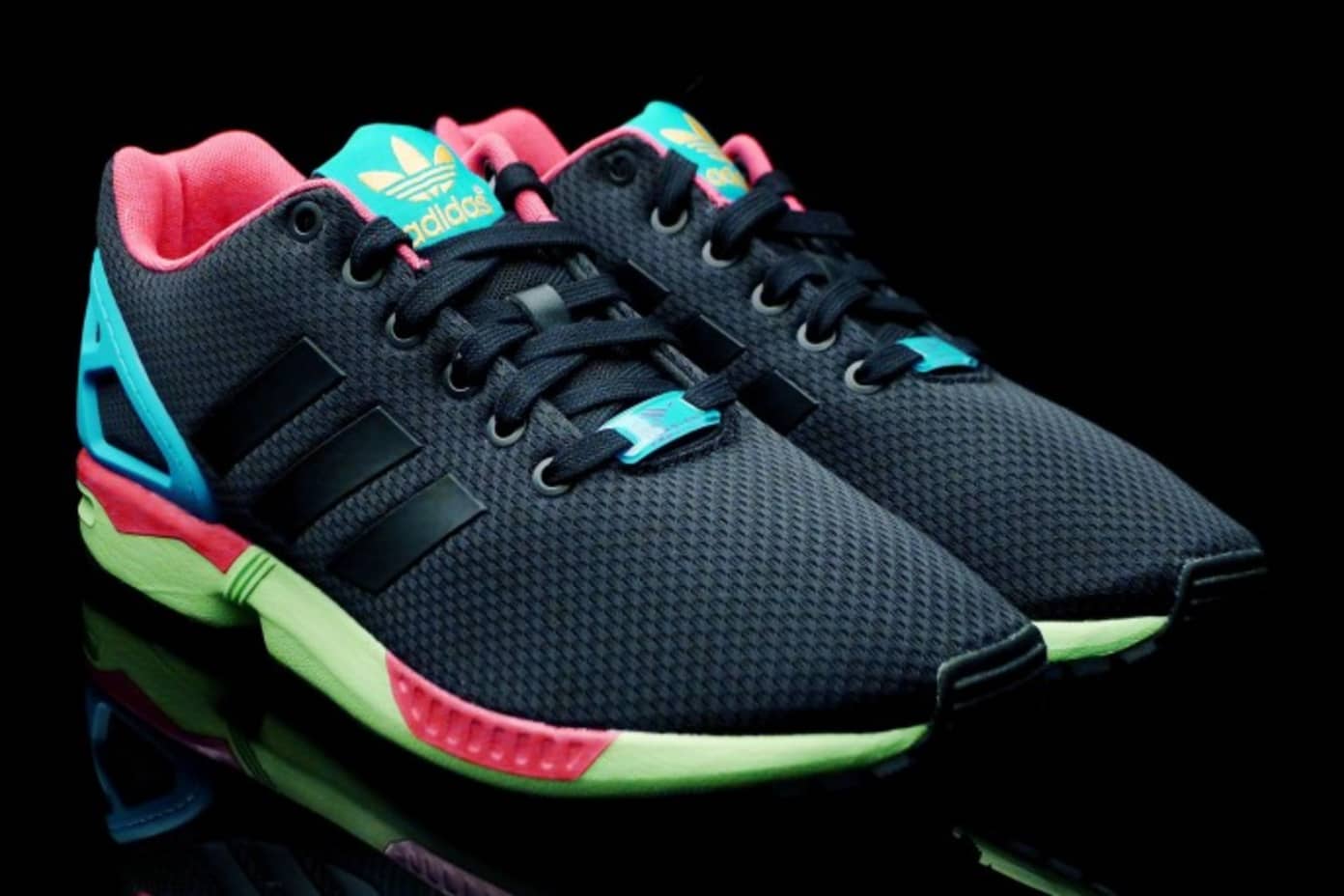 adidas Originals ZX Flux Black - Green