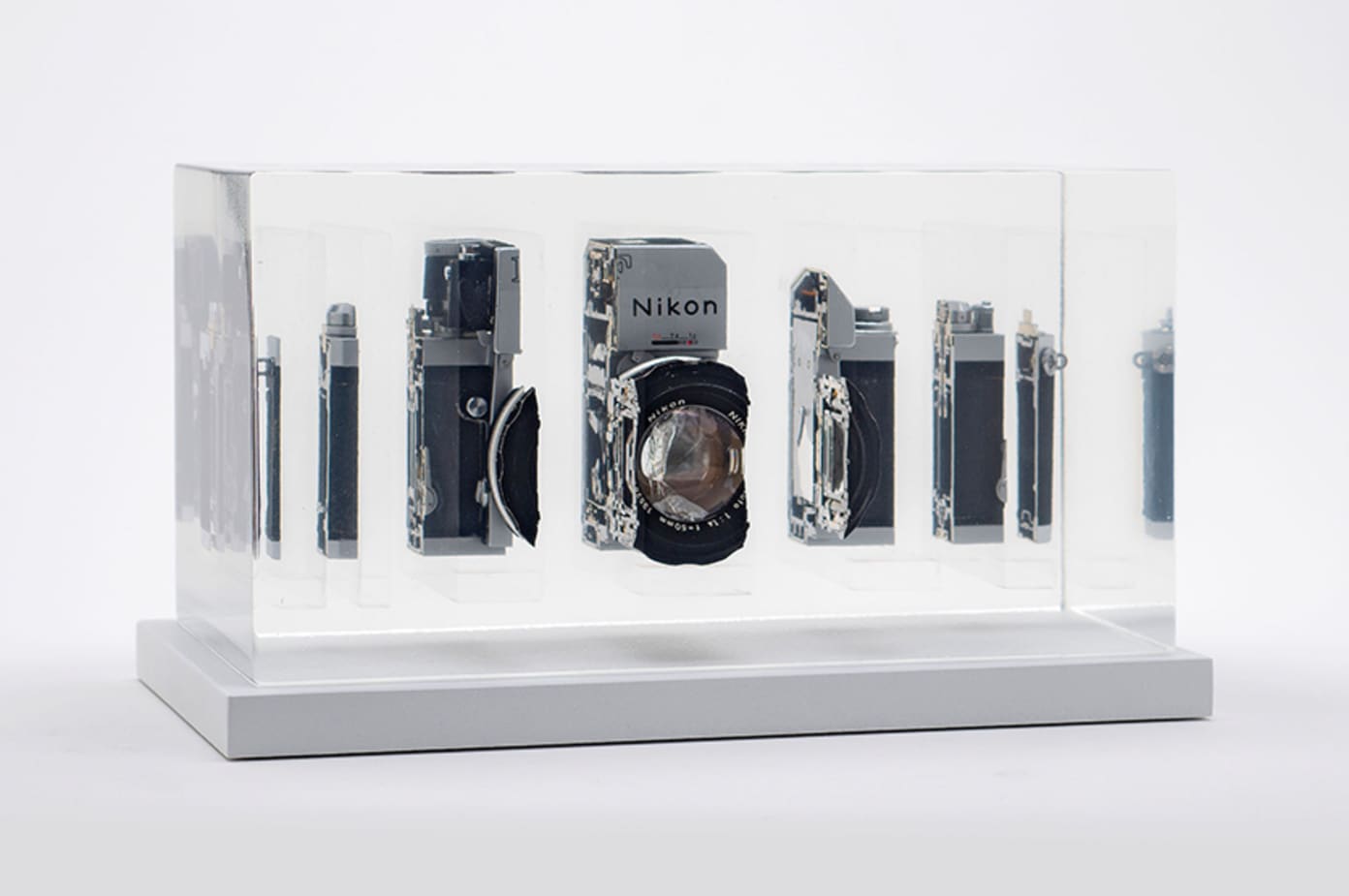 Artist Fabian Oefner Slices up Vintage Cameras for Art