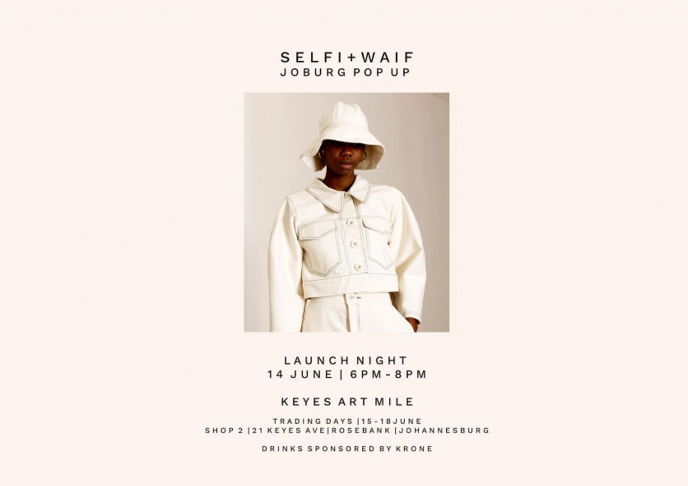 SELFI & WAIF Pop-Up in JHB