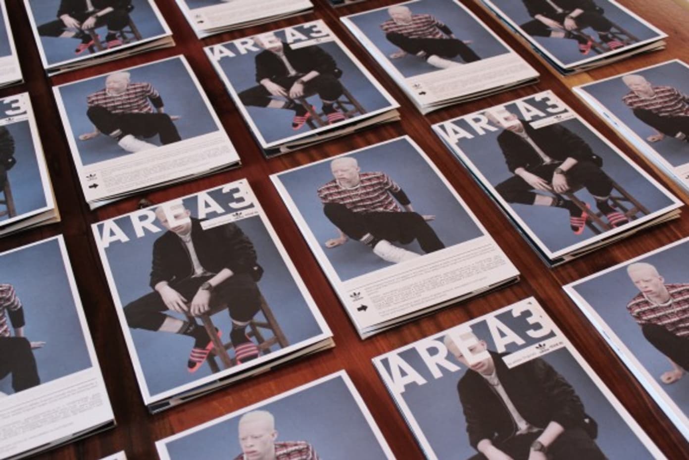 adidas Originals AREA3 Broadsheet Issue 5 Available at Shelflife