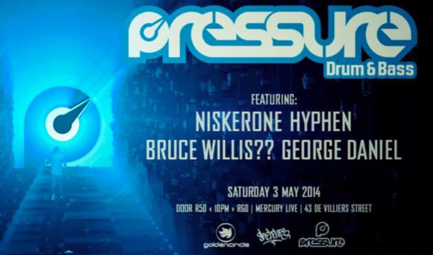 PRESSURE Drum &amp; Bass Party :: Saturday 3rd May 2014