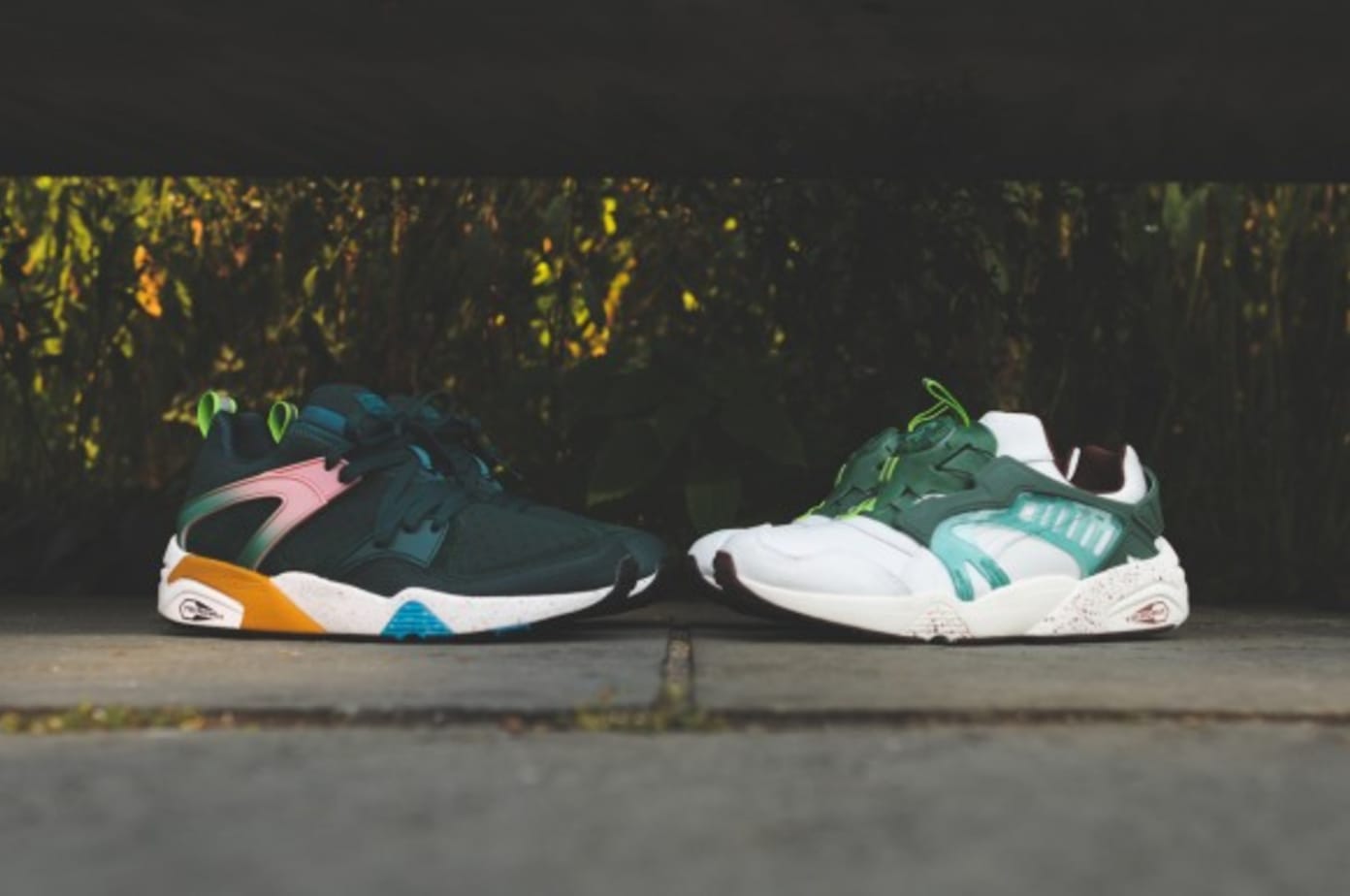 size? x PUMA Wilderness Pack Blaze of Glory &amp; Disc Blaze Part Two