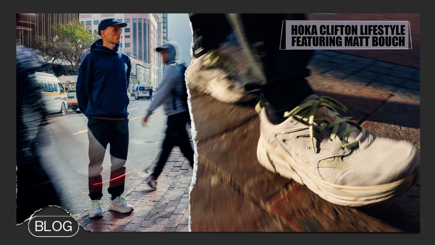 HOKA Clifton Lifestyle featuring Matt Bouch 