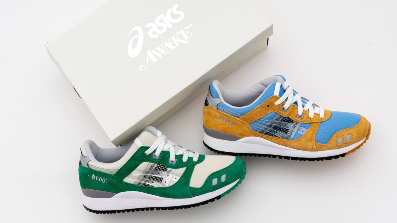 awake x asics