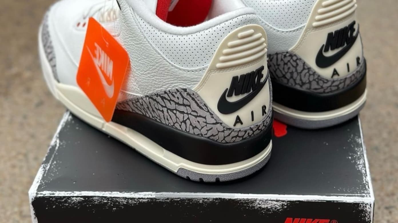 Air Jordan 3 White Cement Reimagined Shelflife 