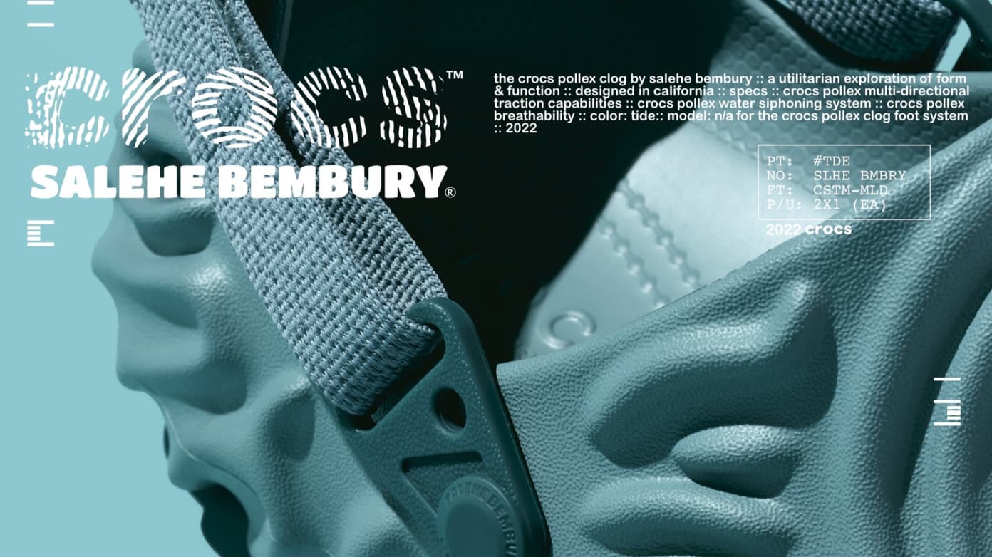 Salehe Bembury x Crocs Pollex Clog - 'Tide' | Shelflife