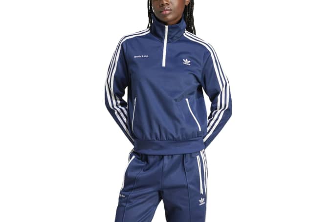 Sporty Rich x adidas Women s Half Zip Track Top