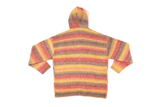 Patta Rainbow Knitted Hooded Sweater (Rainbow)