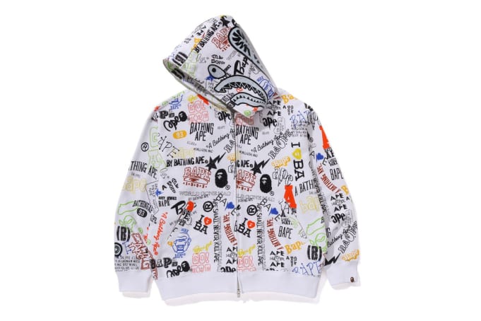 Real bathing ape hoodie on sale