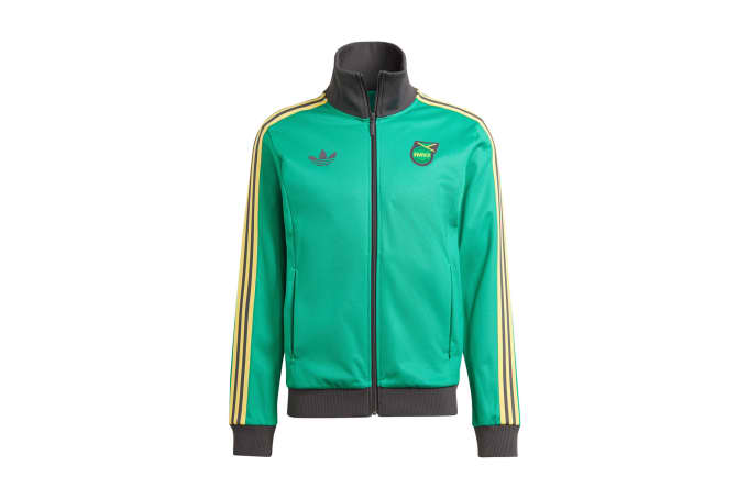 Adidas bb track jacket green discount