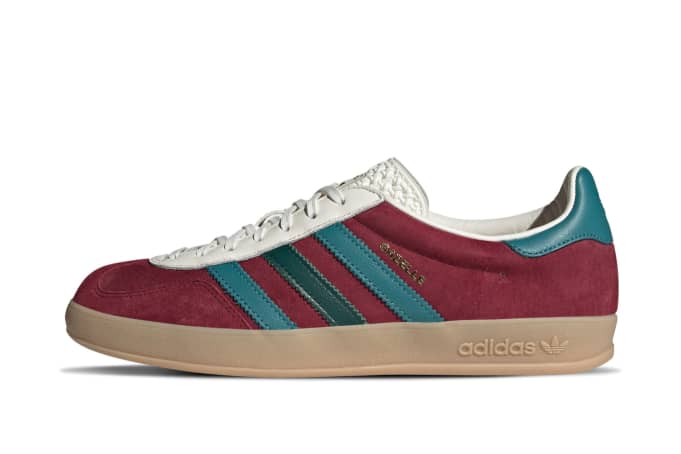 Adidas trainers claret and blue sale