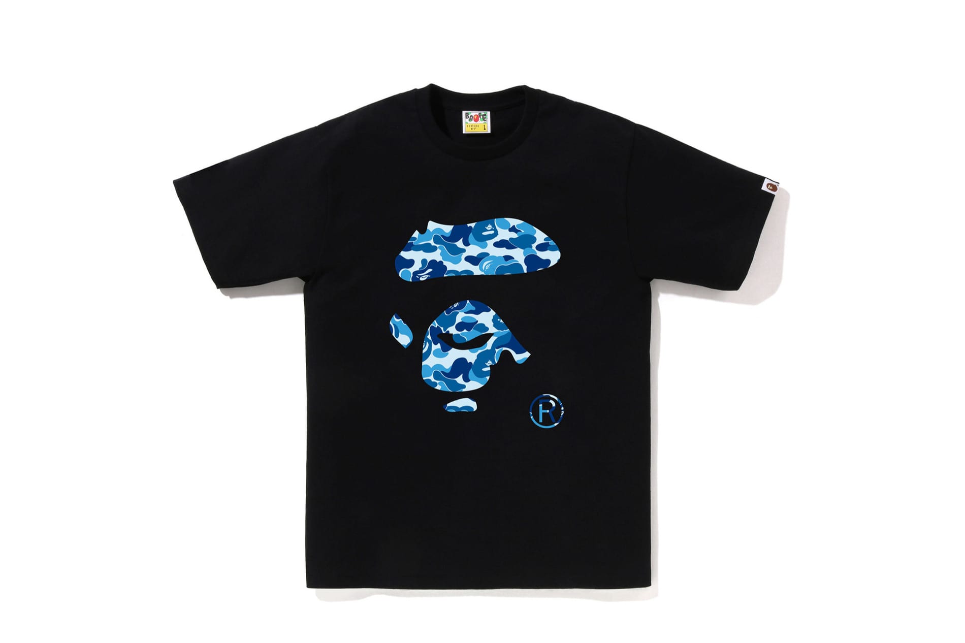 Bape ABC Camo Ape Face Tee | Shelflife