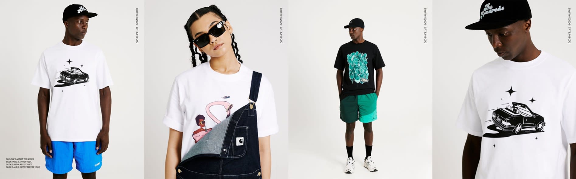 Shelflife SS22 Artist Tee Lookbook | Shelflife