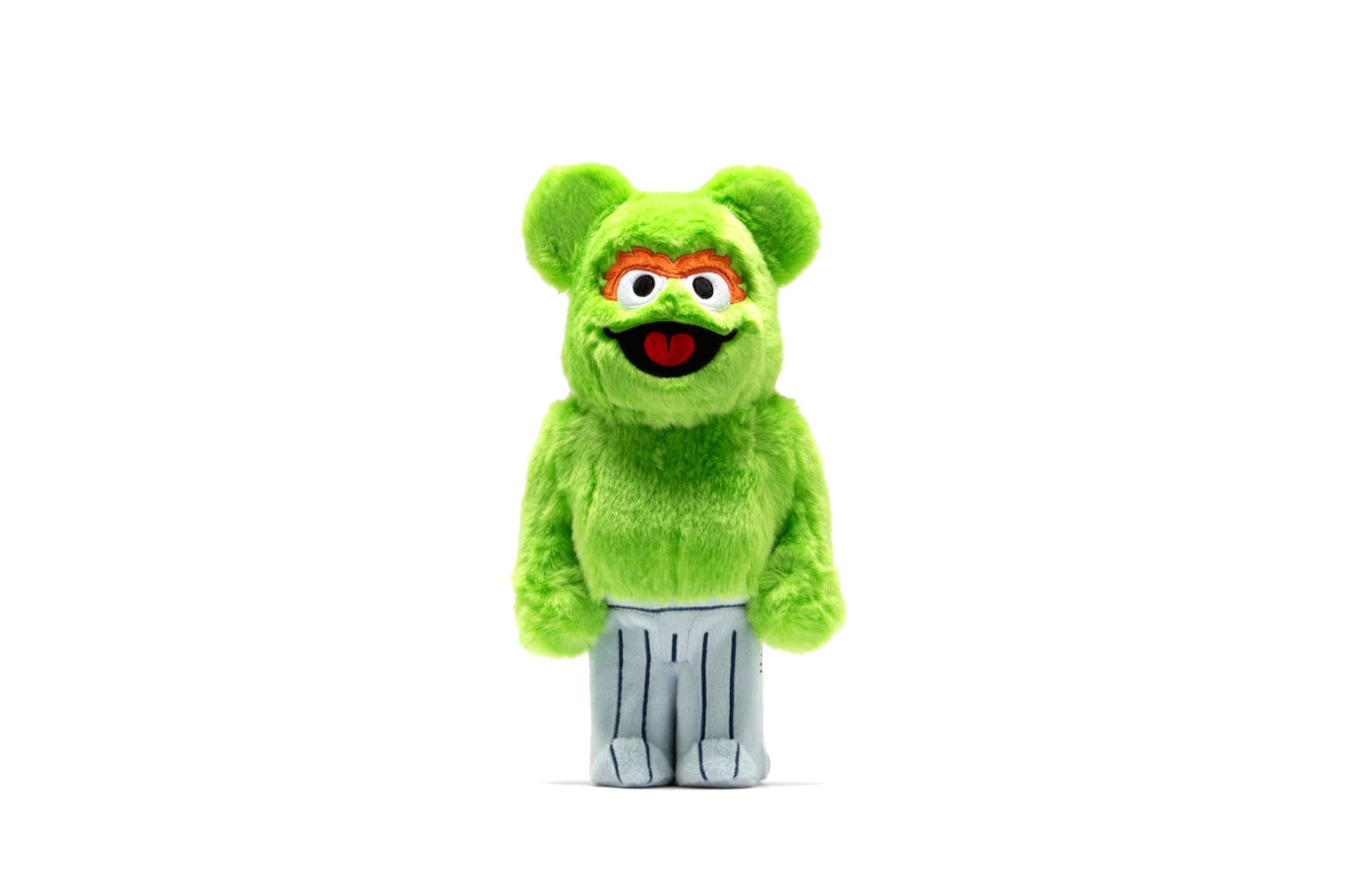 Medicom Toy Bearbrick Oscar the Grouch (Costume Ver.) 400 Medicom Toy Bearbrick Oscar the Grouch (Costume Ver.) 400