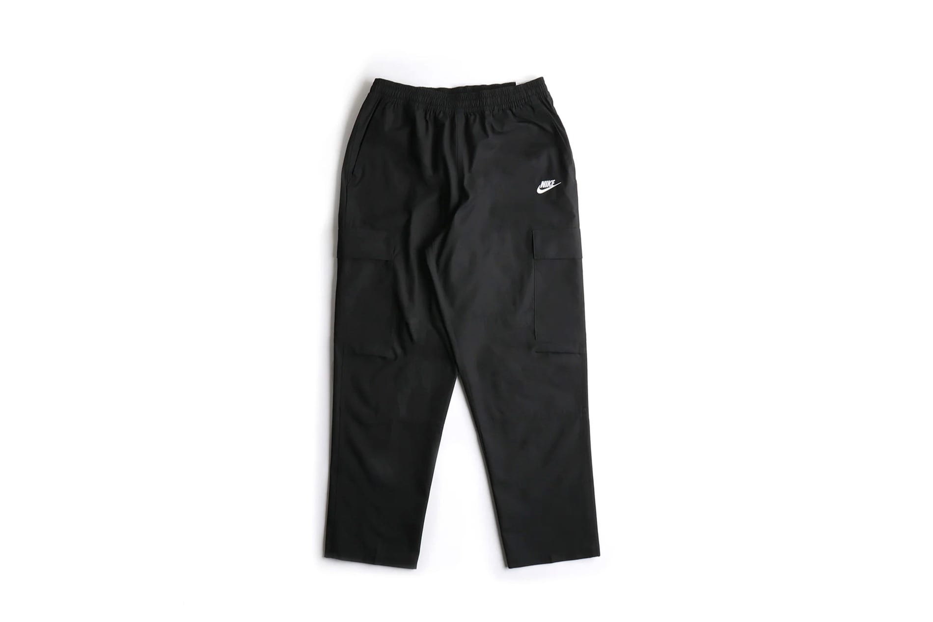 Nike Club Cargo Woven Pants Mens Black White