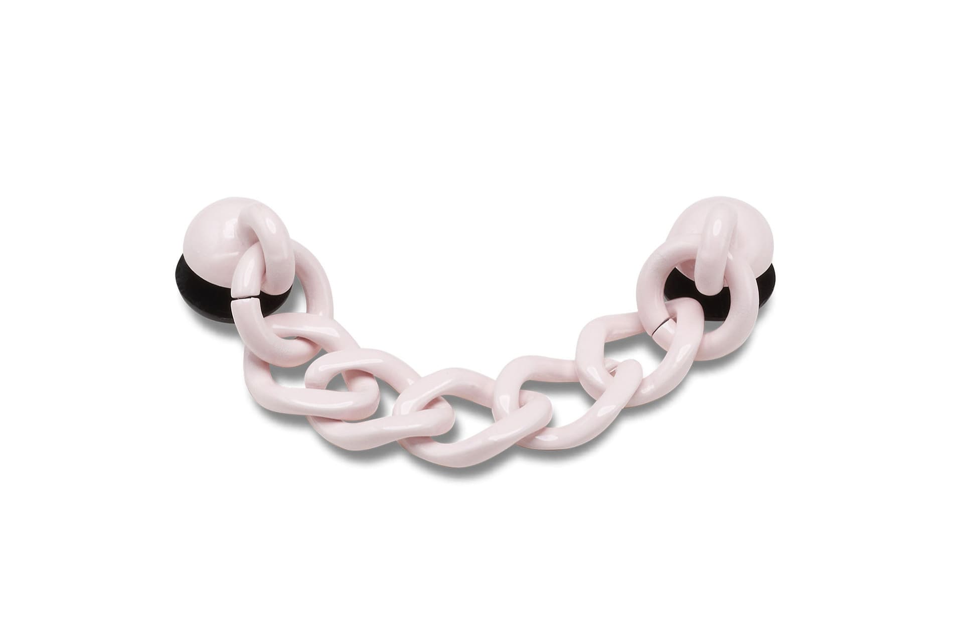 Crocs Pink Thick Chain Jibbitz Shelflife