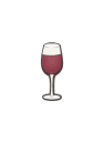 Crocs Jibbitz Wine Glass