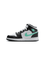 Air Jordan 1 Mid &#039;Green Glow&#039; (Grade-School)