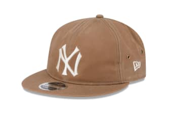 New Era New York Yankees Waxed Canvas Retro Crown 9FIFTY Adjustable Cap