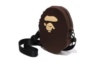 Bape Ape Head Silicon Shoulder Bag