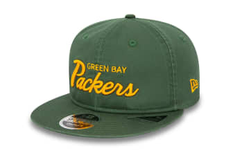 New Era Green Bay Packers NFL Retro Crown 9FIFTY Snapback Cap